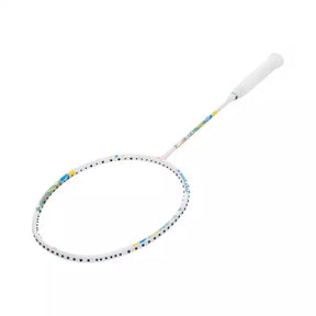 Li-Ning AxForce Junior Badminton Racket - White/Black