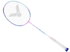 Victor Thruster Ryuga Muse II TJ Badminton Racket - Pink/Purple Pink Purple 5U6 Badminton Rackets Victor