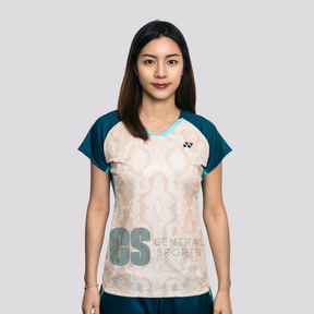 [Pre-Order] Yonex CNY2025 Snakeskin Game Top Womens Ivory