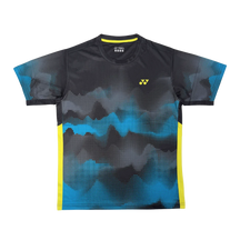 Yonex YTM 12 Mystic Mountains Crew Neck T-Shirt Unisex - Black Black Clothing Yonex