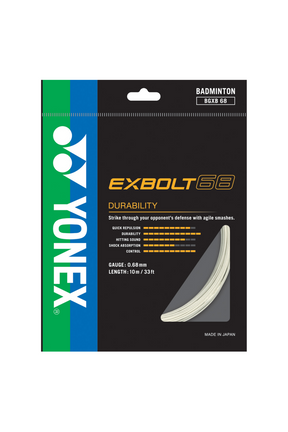 Yonex Exbolt 68 0.68mm/10M Set