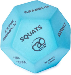 Fitness Mad 12-Sided Fitness Dice Pair