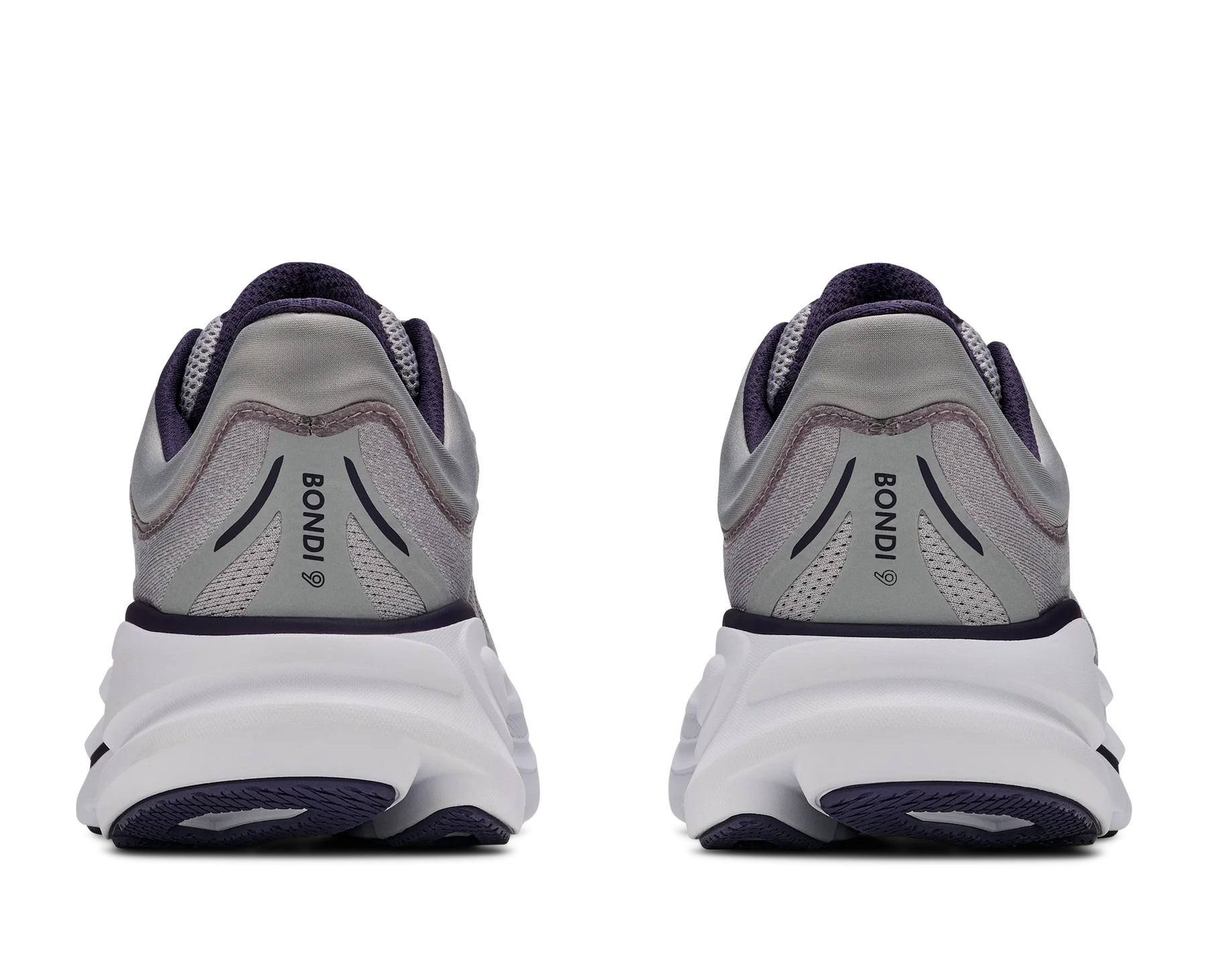 Hoka Bondi 9 Running Shoe Men - Stellar Grey/Squid Ink