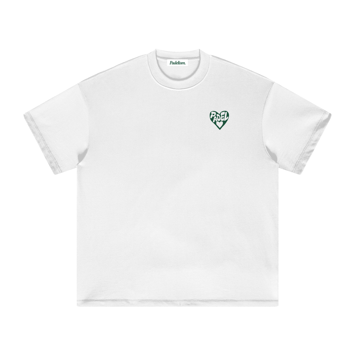 Love - Heavyweight T-Shirt White Padelism