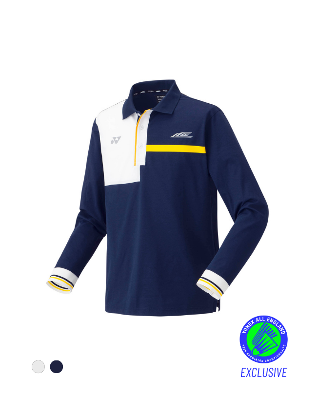 Yonex 10619EX LCW Long-sleeve Polo Shirt Unisex