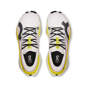 On Running Cloudboom Max Running Shoe Women - White/Yellow Running Shoes On Running