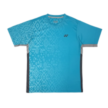 Yonex YTM 11 Batik Fade 2 Mens T-Shirt Blue Sea Clothing Yonex