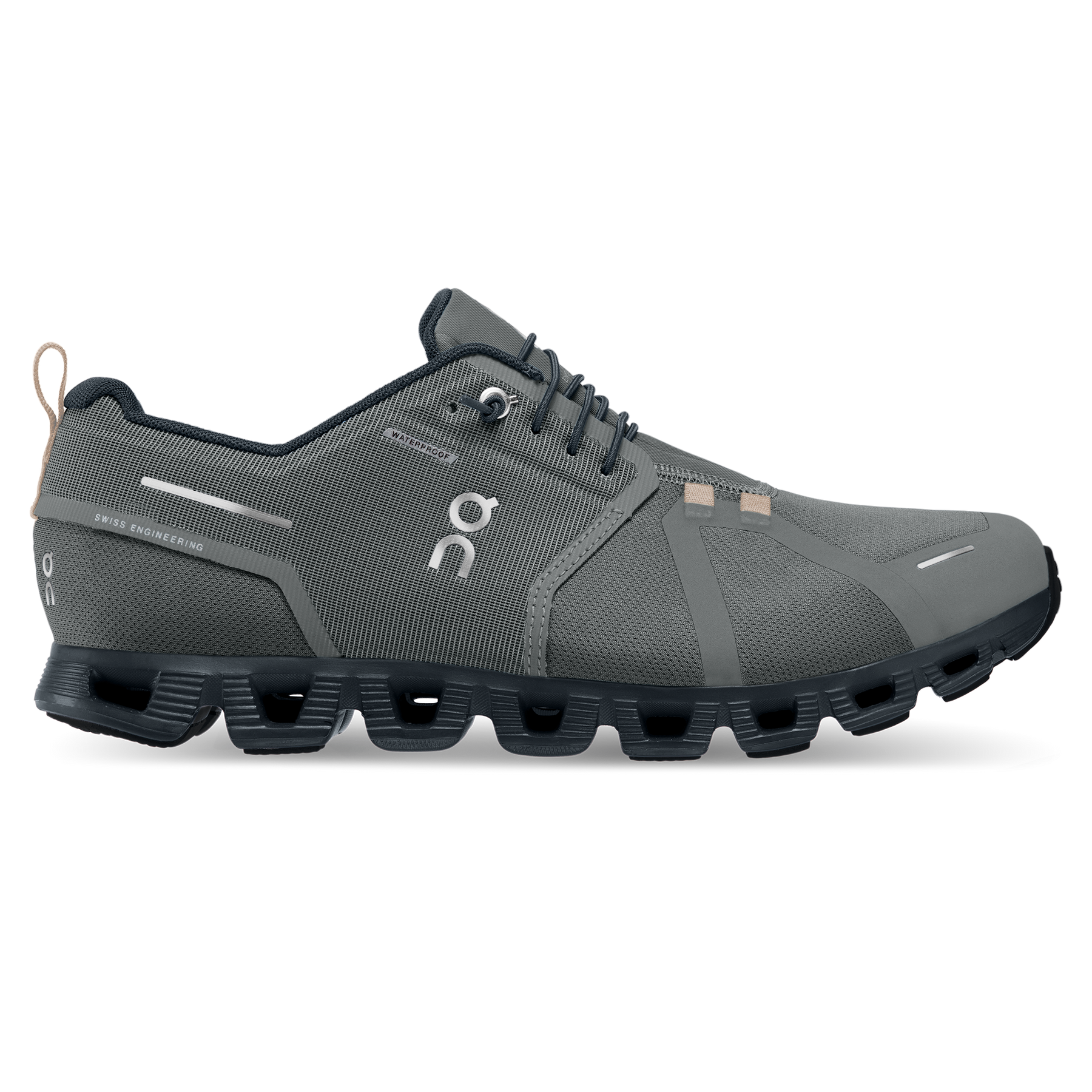 On Cloud 5 Waterproof Mens (Asphalt/Magnet)