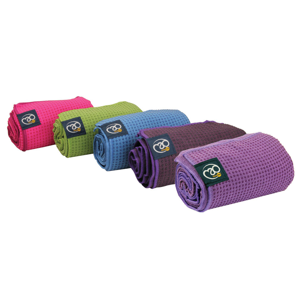 Fitness Mad Grip Dot Yoga Towel - Multicolor
