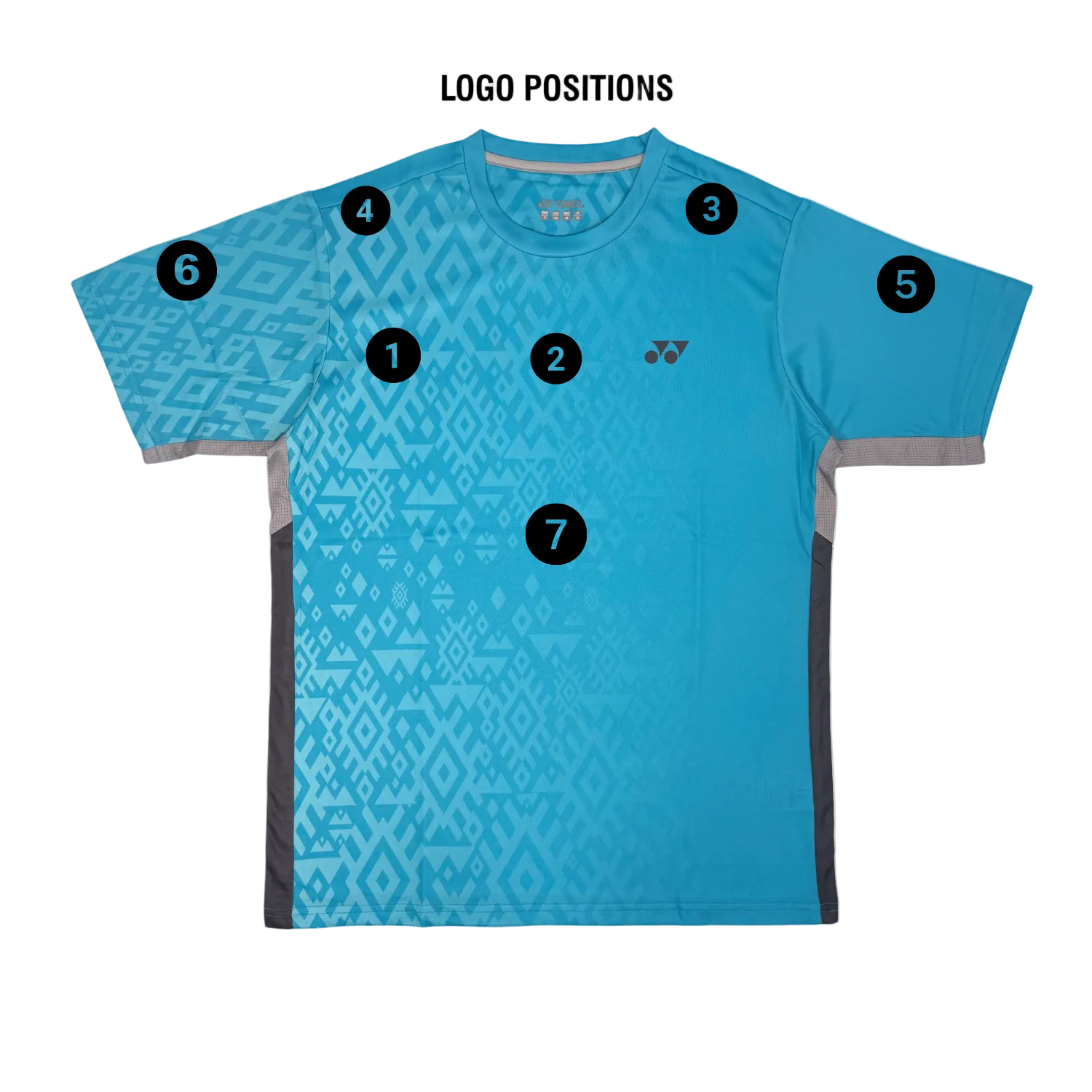 Yonex YTM 11 Batik Fade 2 Mens T-Shirt Clothing Yonex