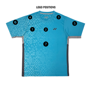 Yonex YTM 11 Batik Fade 2 Mens T-Shirt Clothing Yonex