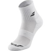 Babolat Quarter Socks Unisex 3 Pack (5UB1401) - White, Black or Multi-Colour White Socks Babolat