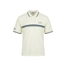Yonex All England 1899 S/S Polo Shirt 26 - Cream Cream Clothing Yonex