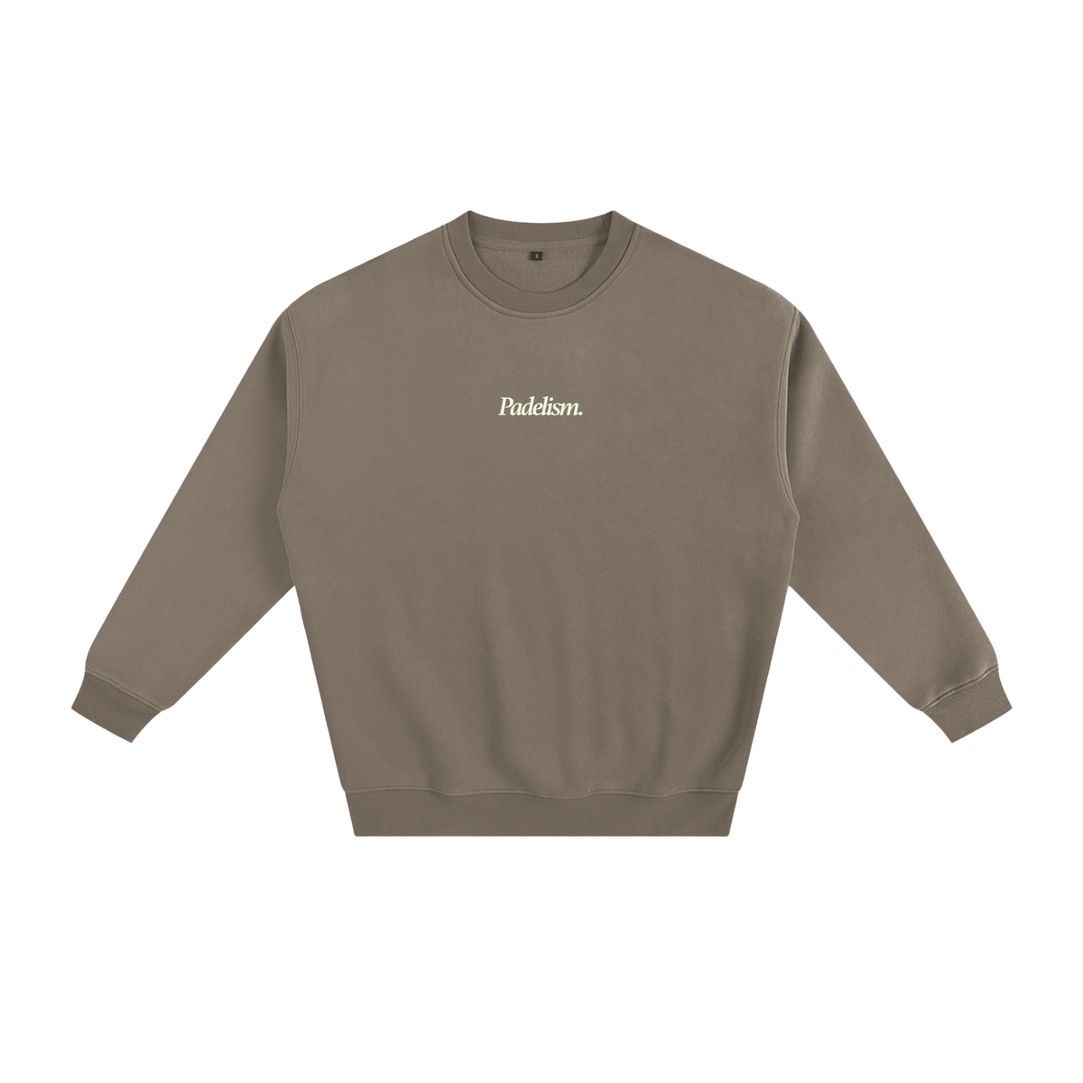Sunday Padel Club Sweatshirt Gray Coffee Padelism