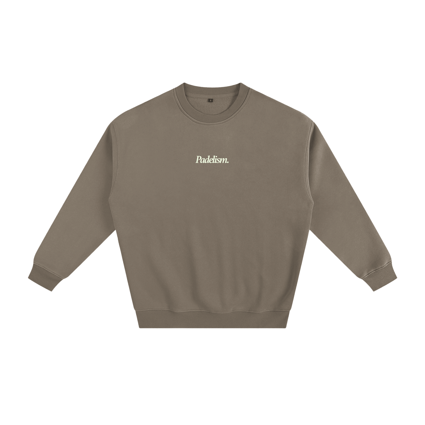 Sunday Padel Club Sweatshirt Gray Coffee Padelism