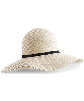 Beechfield Marbella wide-brimmed sun hat by Central Sports UK