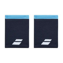 Babolat Logo Jumbo Wristband Unisex - Blue Drive Heritage Blue One Size Accessories Babolat