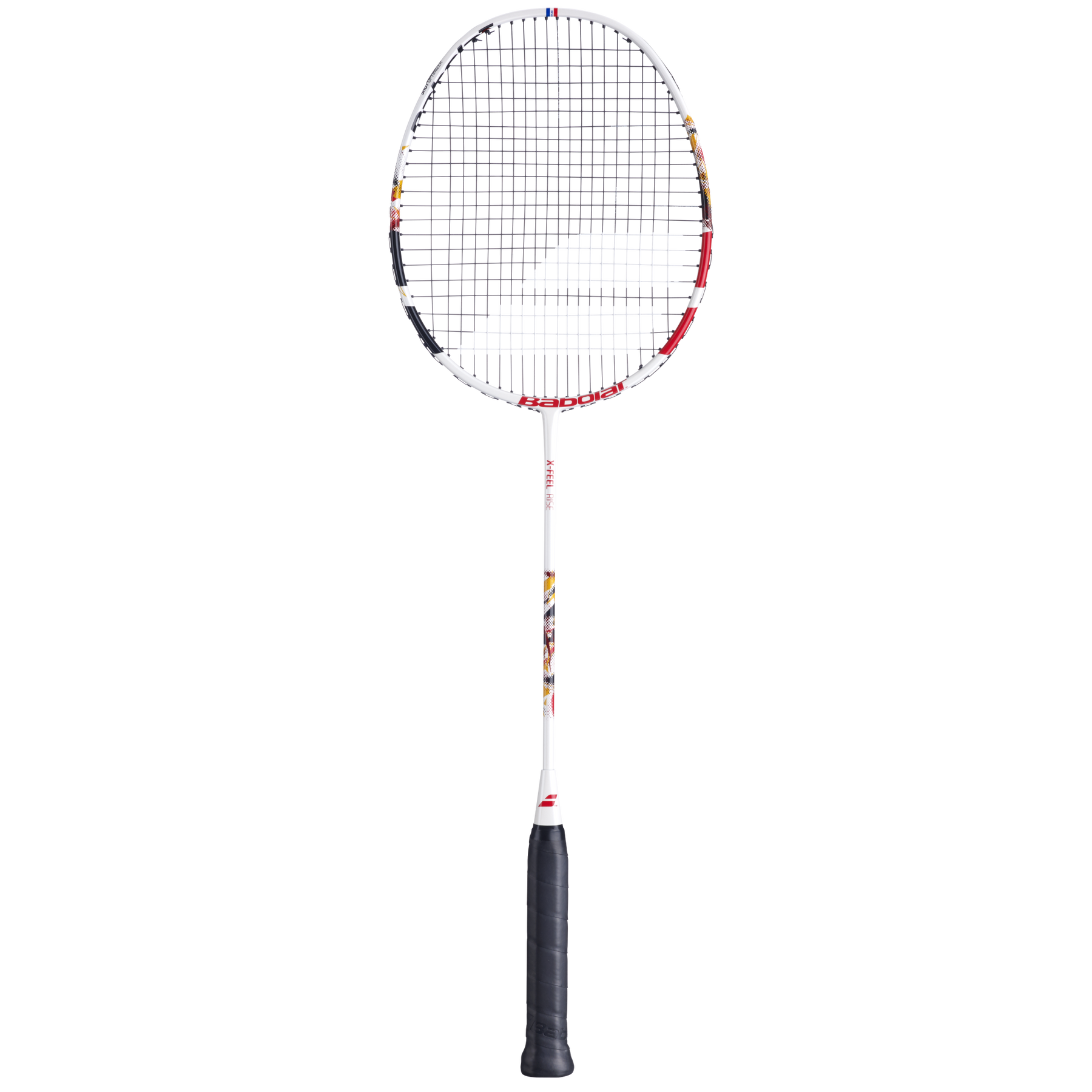 Babolat X-Feel Rise 2025 Badminton Racket Unstrung - White/Red White Red G2 Badminton Rackets Babolat