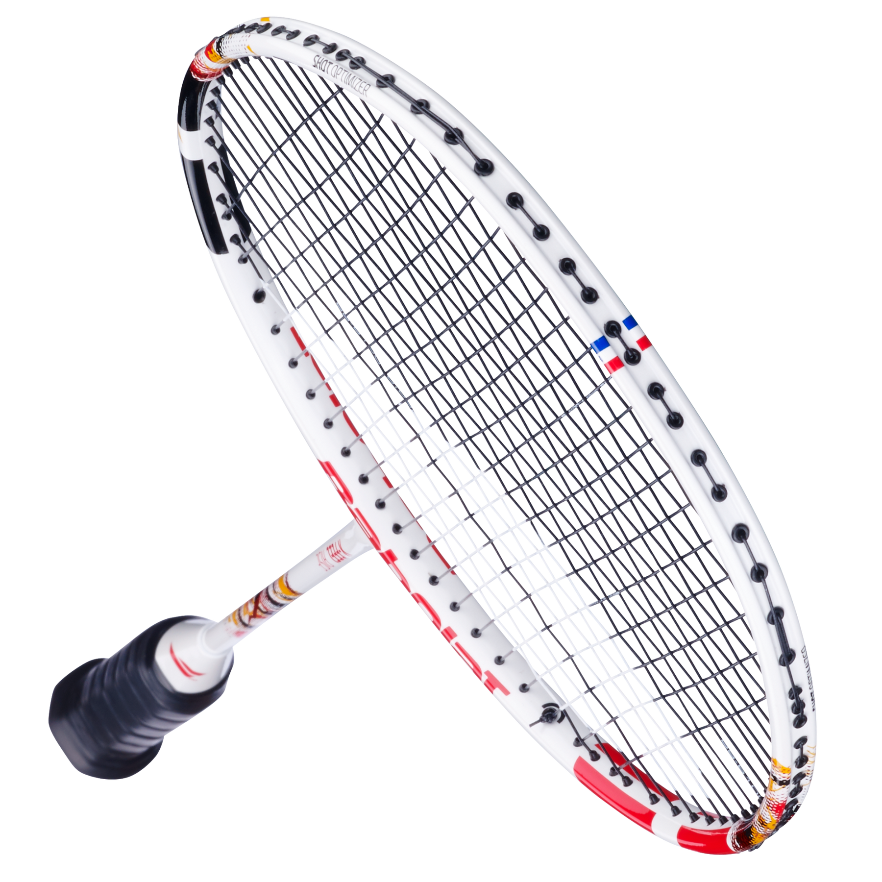 Babolat X-Feel Rise 2025 Badminton Racket Unstrung - White/Red Badminton Rackets Babolat