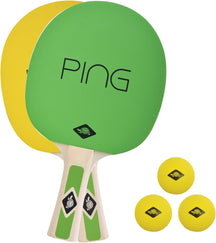 Donic-Schildkrot Ping Pong Set - Green/Yellow