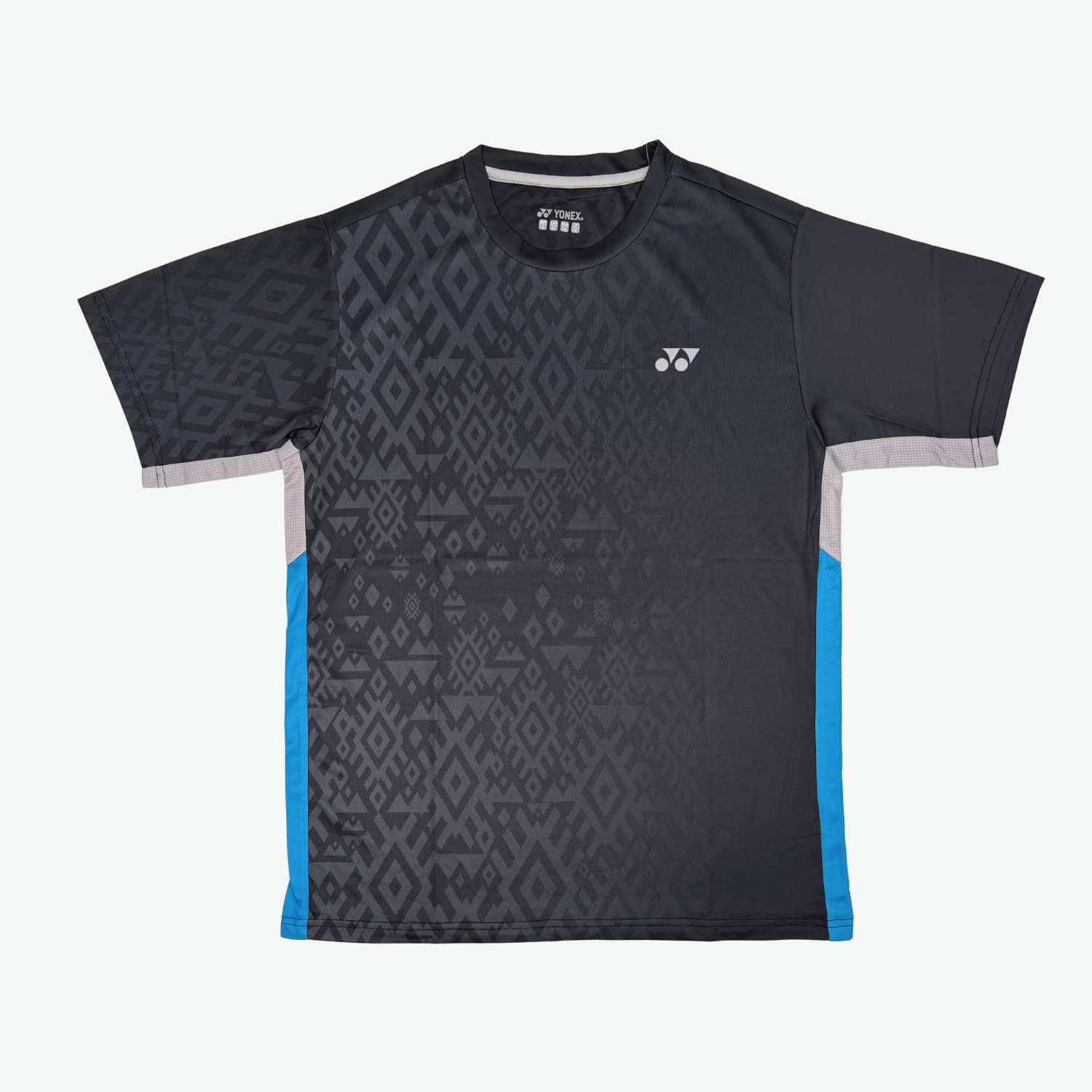Yonex YTJ 11 Batik Fade 2 T-Shirt Junior - Black Black Clothing Yonex