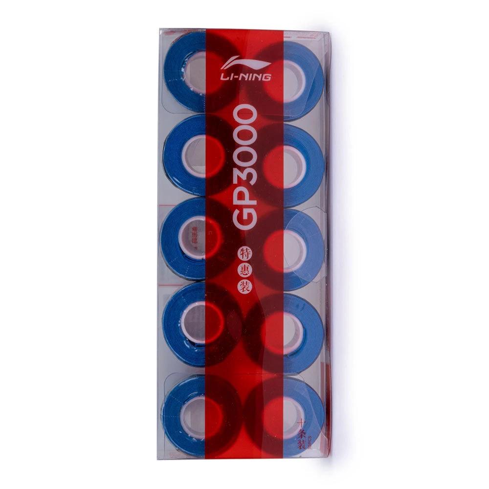 Li-Ning GP3000 Grips -10 Pieces -Blue Baltic Blue One Size Grips Li-Ning