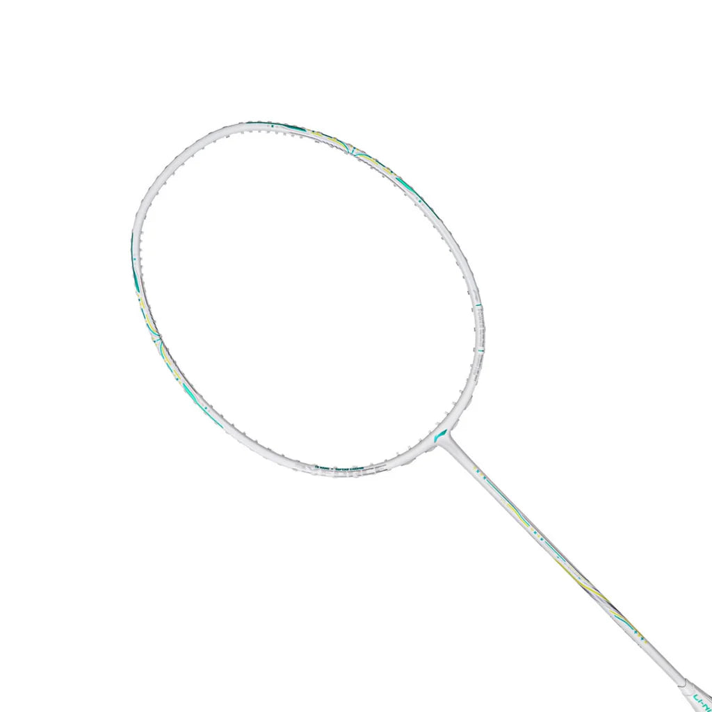 Li-Ning AxForce 60 Badminton Racket - Unstrung - 4U G6 - Pearl White (AYPT281) Badminton Rackets Li-Ning