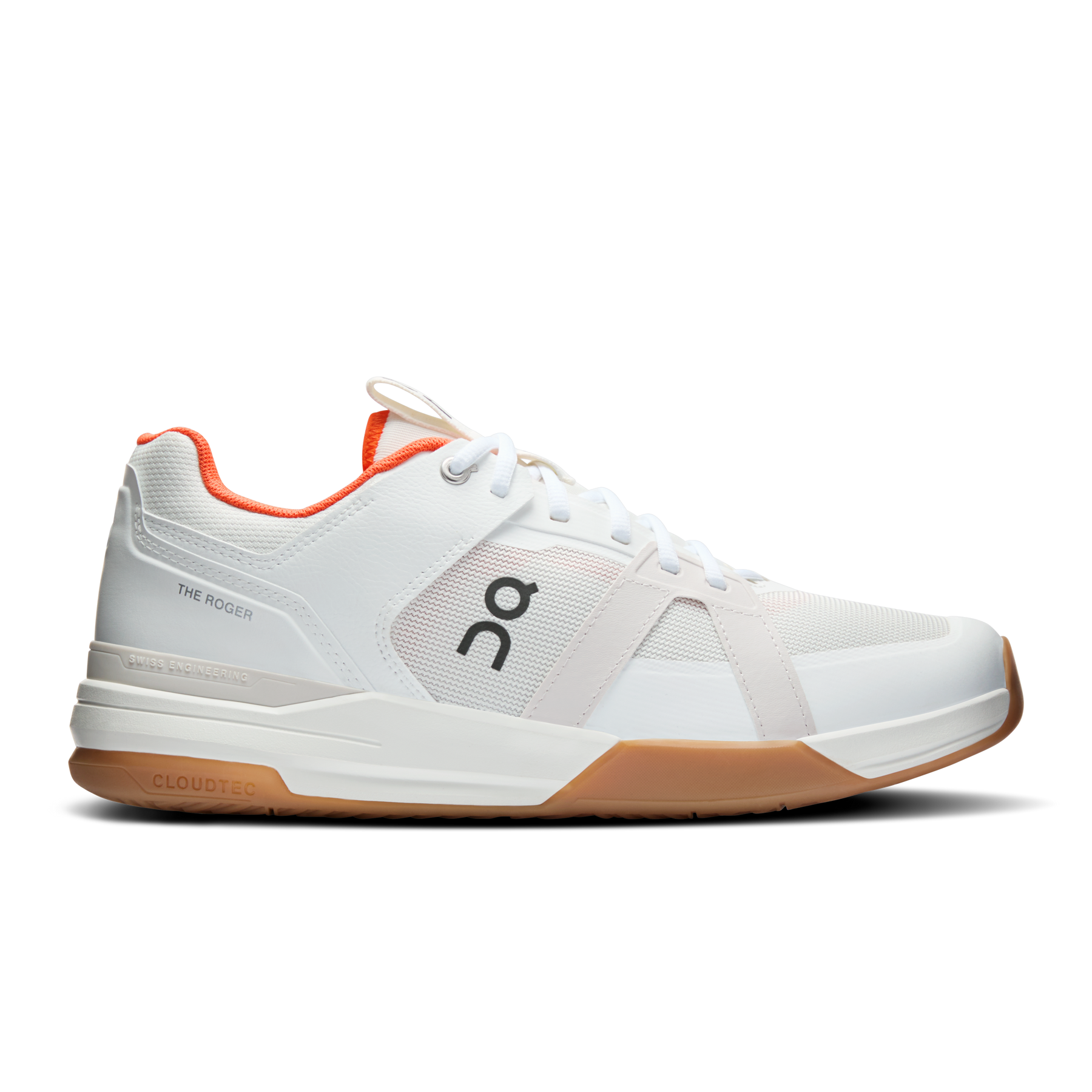 On Running The Roger Clubhouse Pro Tennis Shoe Men - White/Orange