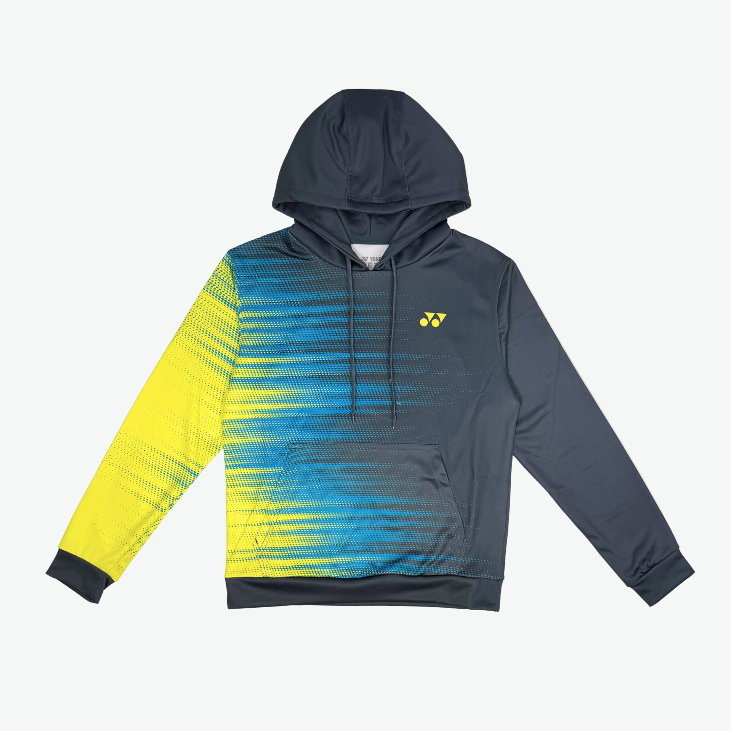 Yonex YHD2025 Speed Dash Performance Hoodie - Teal/Lime Teal Lime Clothing Yonex