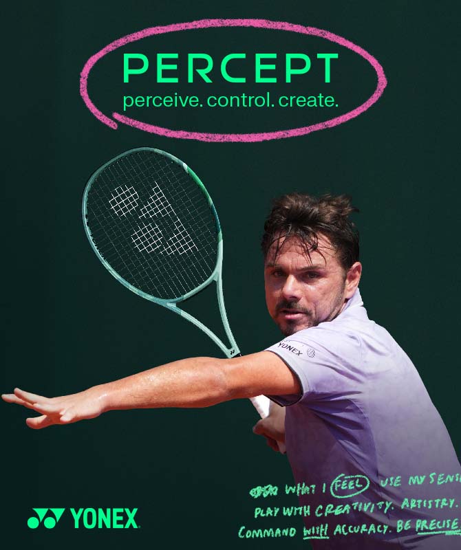 Yonex Percept 100D 290g 网球拍（免费重新穿线）- 未穿线