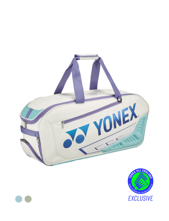 Yonex BA02331WEX Expert Tournament Bag 2024 (White/Pale Blue)