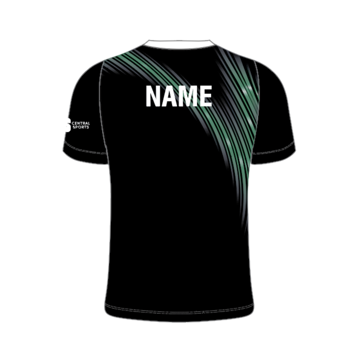Yonex Kit Teamwear BBA T012 Vortex V Neck T-Shirt Women - Black/Green/White