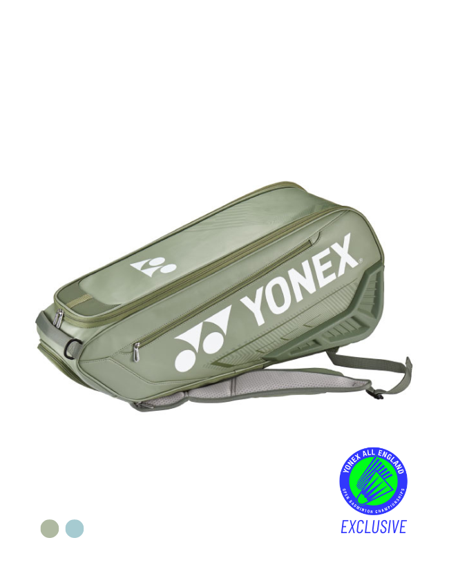 Yonex BA02326EX 专家球拍包（6 件）2024 白色/淡蓝色