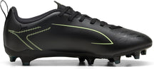 Puma Ultra 6 Play FG/AG Football Boots Junior - Puma Black/Green