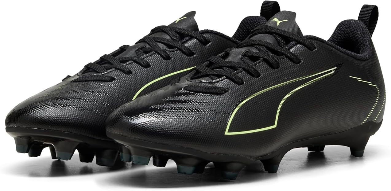 Puma Ultra 6 Play FG/AG Football Boots Junior - Puma Black/Green
