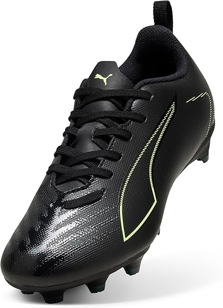 Puma Ultra 6 Play FG/AG Football Boots Junior - Puma Black/Green