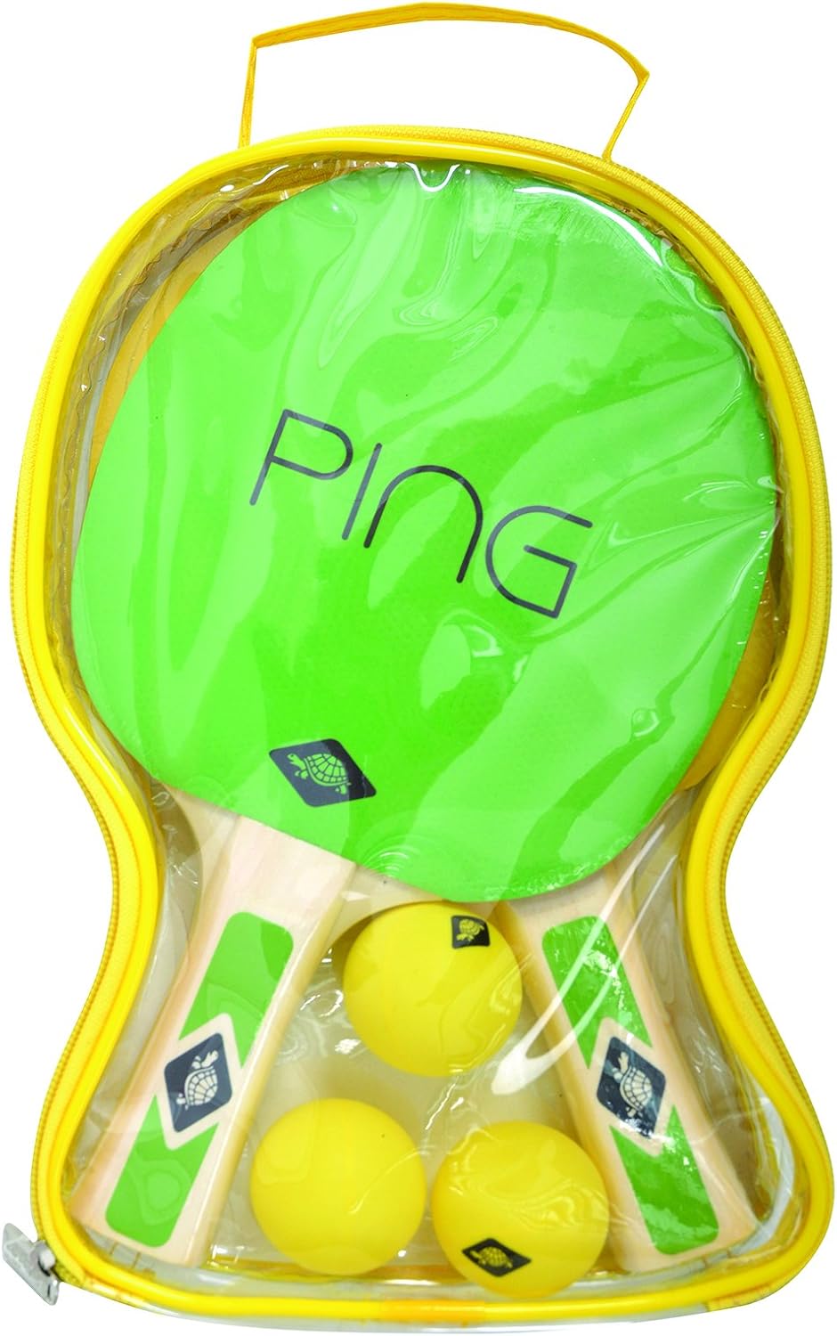 Donic-Schildkrot Ping Pong Set - Green/Yellow