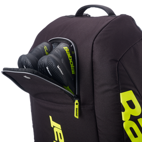 Babolat RH12 Pure Aero 2026 Racket Bag - Black/Grey/Yellow Luggage Babolat