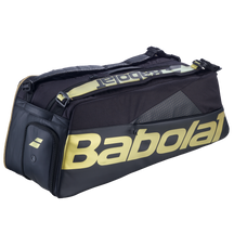 Babolat Cross Pro Racket Bag - Black/Gold Black Gold Tournament Bag Luggage Babolat
