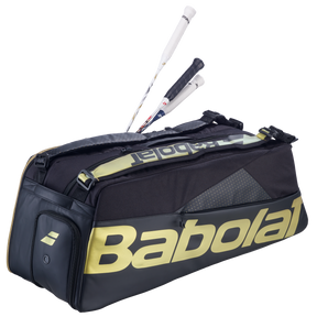 Babolat Cross Pro Racket Bag - Black/Gold Luggage Babolat