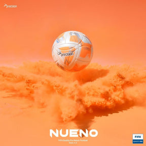 Precision Nueno FIFA Quality Pro Match Football, White, front view