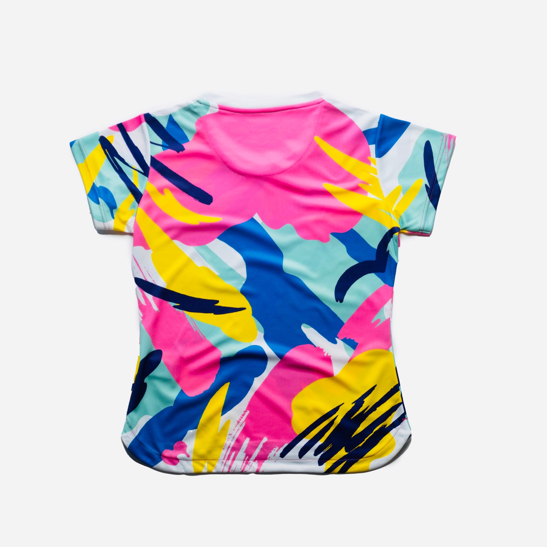 Aixo Abstract T-Shirt Womens (Multicolour)