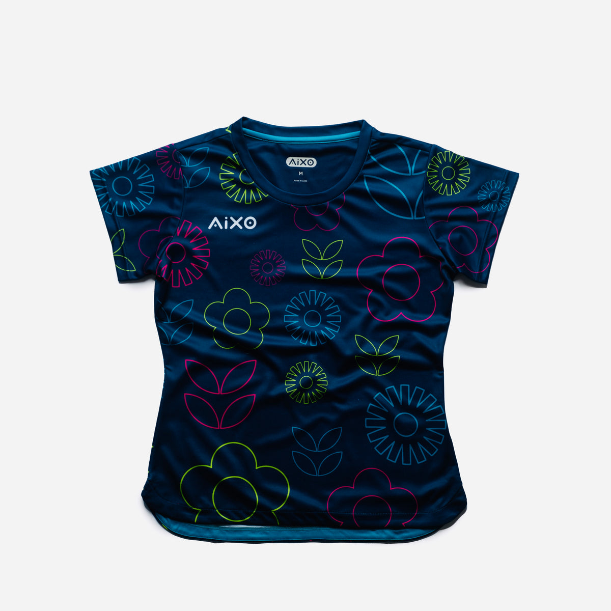 Aixo Spring T Shirt Women Navy