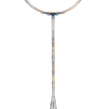 Hundred Aeroflash 7000 Attack 2U Badminton Racket - White/Gold/Blue
