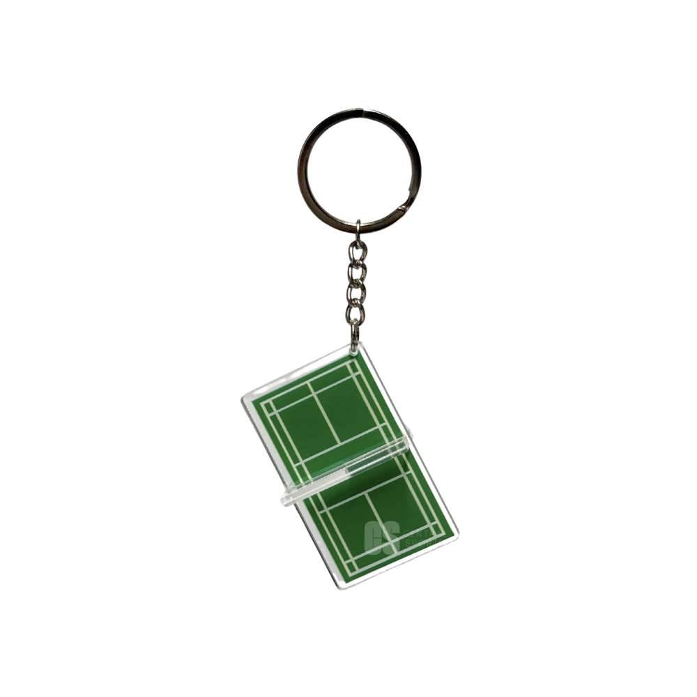 Central Sports Badminton Court Keyring