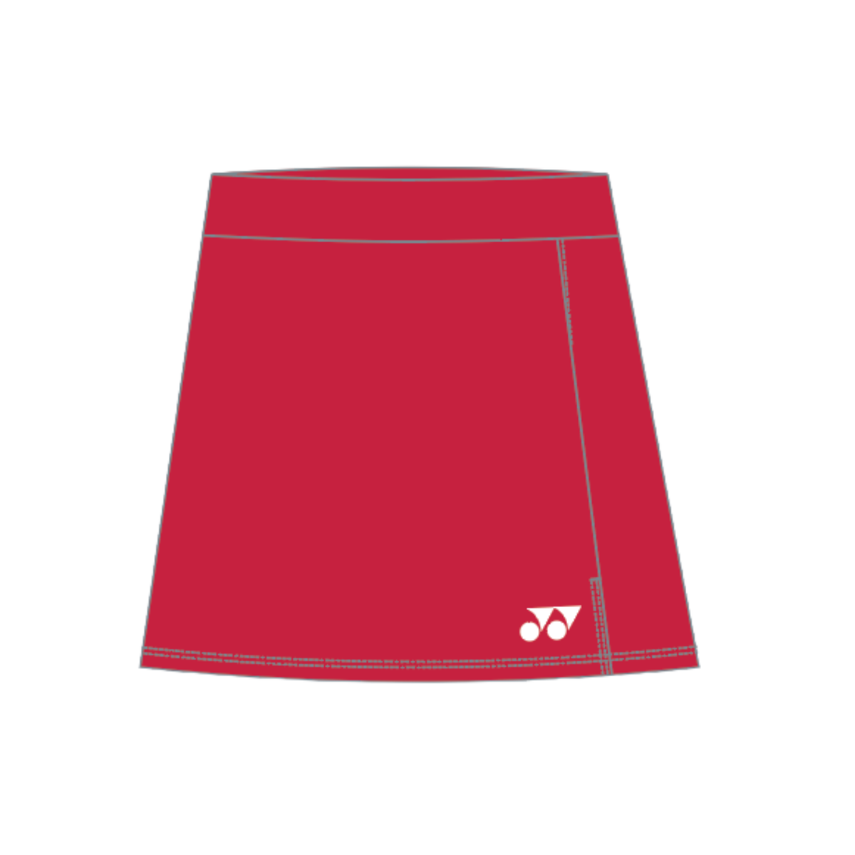 Yonex England Master Skort Women - Red Red Clothing Yonex Teamwear