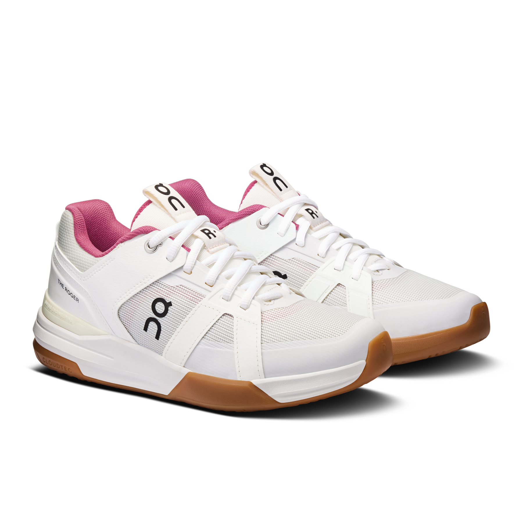 On Running The Roger Clubhouse Pro Tennis Shoe Women - White/Pink