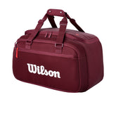 Wilson Defyer V1 Small 2026 Tennis Duffel Bag - Red WR8058201 Red Duffle Bag Luggage Wilson