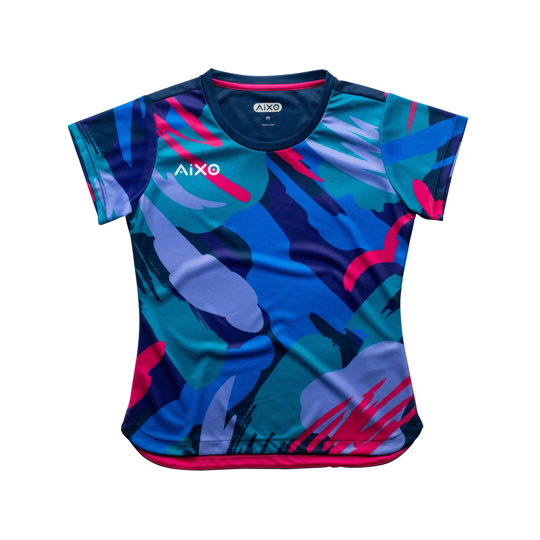 Aixo Abstract T-Shirt Womens (Multicolour)