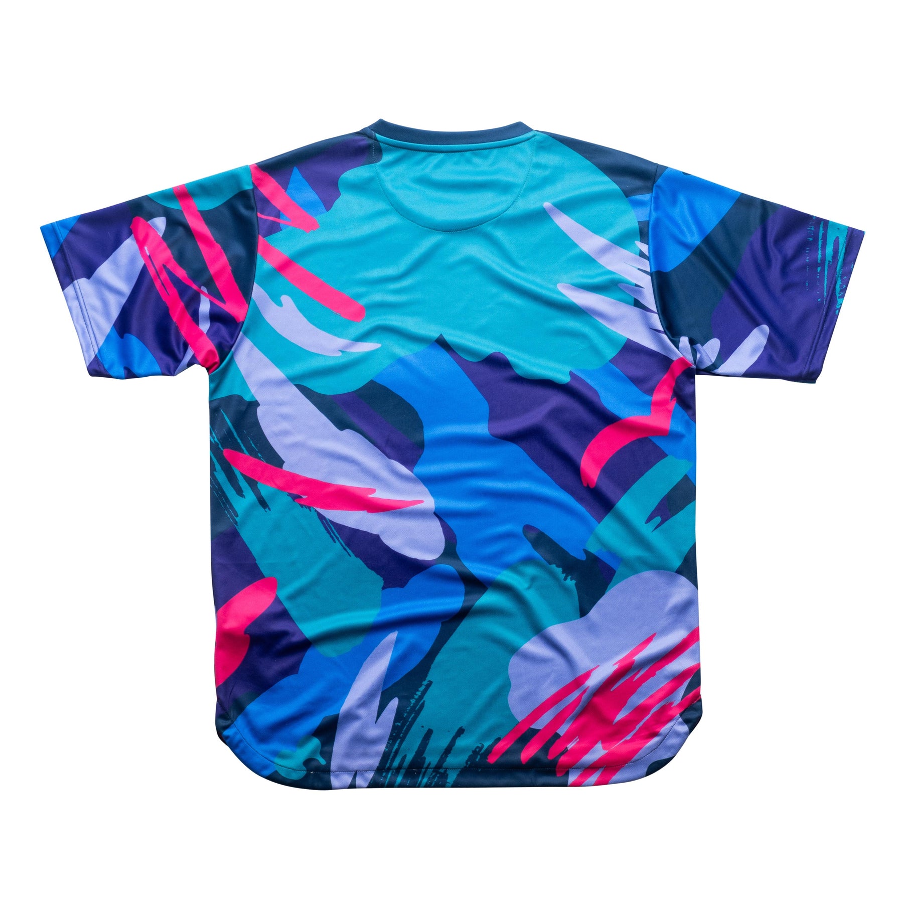 Aixo Abstract T-Shirt Mens (Multicolour Dark)